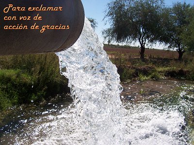 [Para exclamar con voz de acción de gracias (Salmo 26.7)]