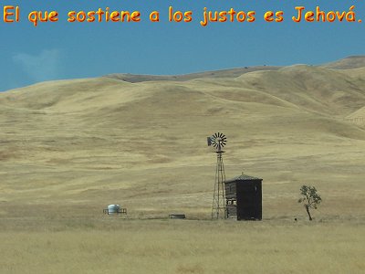 [El que sostiene a los justos es Jehov&aacute; (Salmo 37.17)]