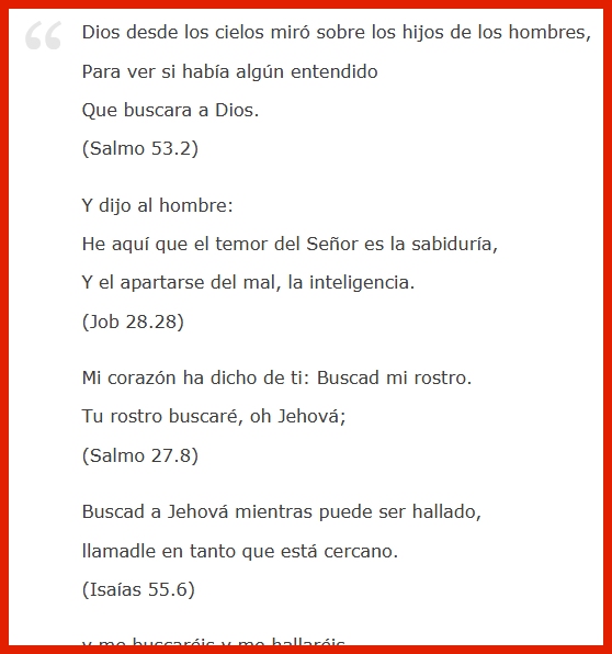 ¡Hay que buscar a Dios hoy...y ahoritita!