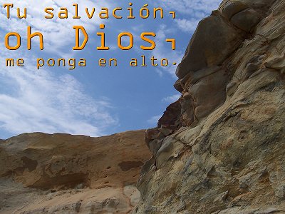 [Tu salvación, oh Dios, me ponga en alto (Salmo 69.29)]