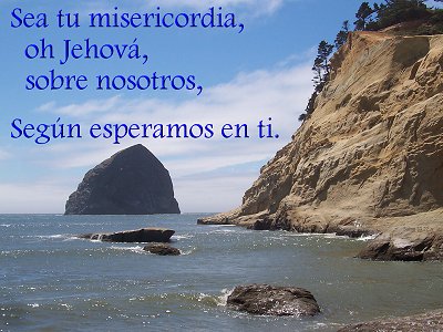 [Sea tu misericordia, oh Jehov&aacute;, sobre nosotros, Seg&uacute;n esperamos en ti (Salmo 33.22)]