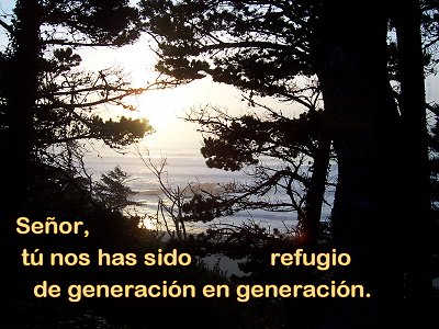 [Señor, tú nos has sido refugio de generación en generación (Salmo 90.1)]