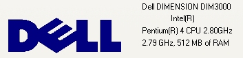 Dell Dimension 3000 info