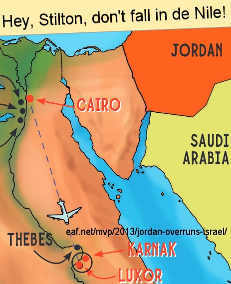 Scarab map of Middle East