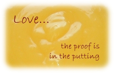 Love, the proof is in the putting