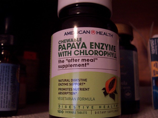Papaya Enzyme bottle