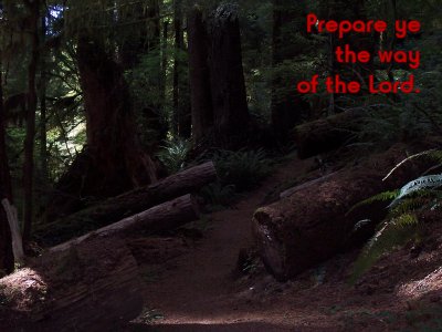 [Prepare ye the way of the Lord (Luke 3:4)]