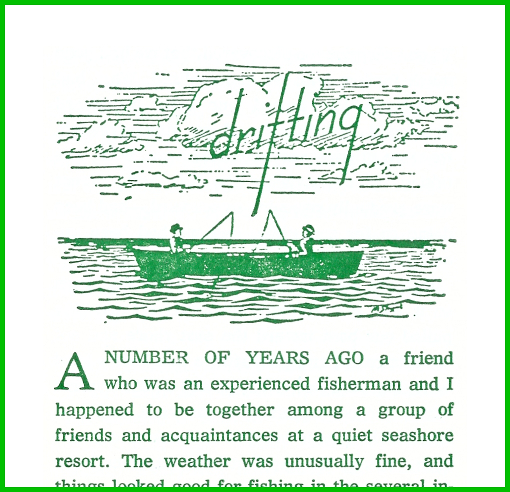 Drifting -- a booklet by Clayton Yake, 1943; Mennonite Publishing House