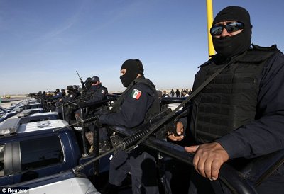 Mexican federal agents and/or army