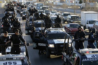Mexican federal agents and/or army