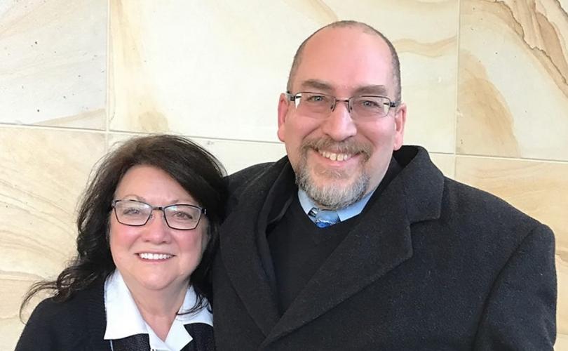 Philip and Kathie Zodhiates (Associated Press/Photo by Carolyn Thompson)