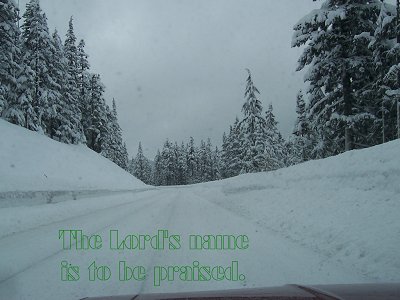 [The Lord's name is to be praised (Psalm 113:3)]
